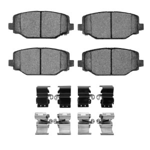 Chrysler Town & Country Brake Pads - Rear - R1 Concepts - Euro Ceramic - `12-`20